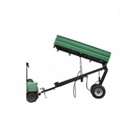 2Wheel Three-way Tipper  Trailer high lift , farm transport machine dump trailer